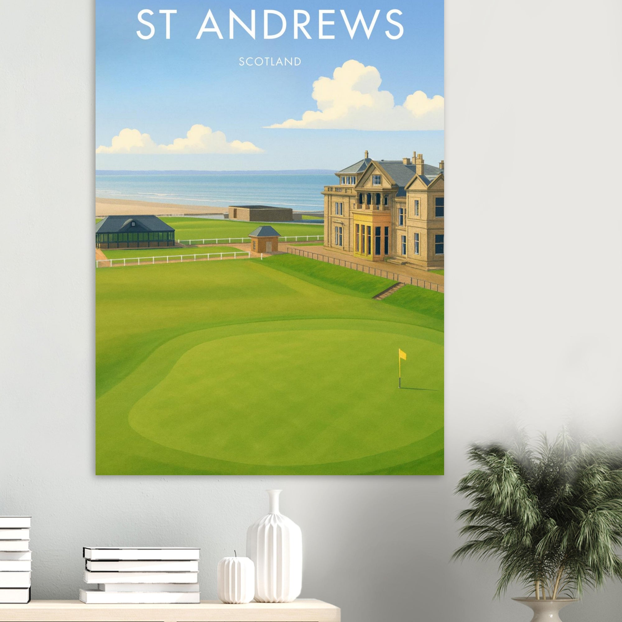 St Andrews Golf Course Poster