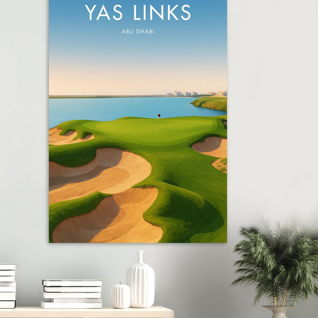 Yas Links Golf Course Poster