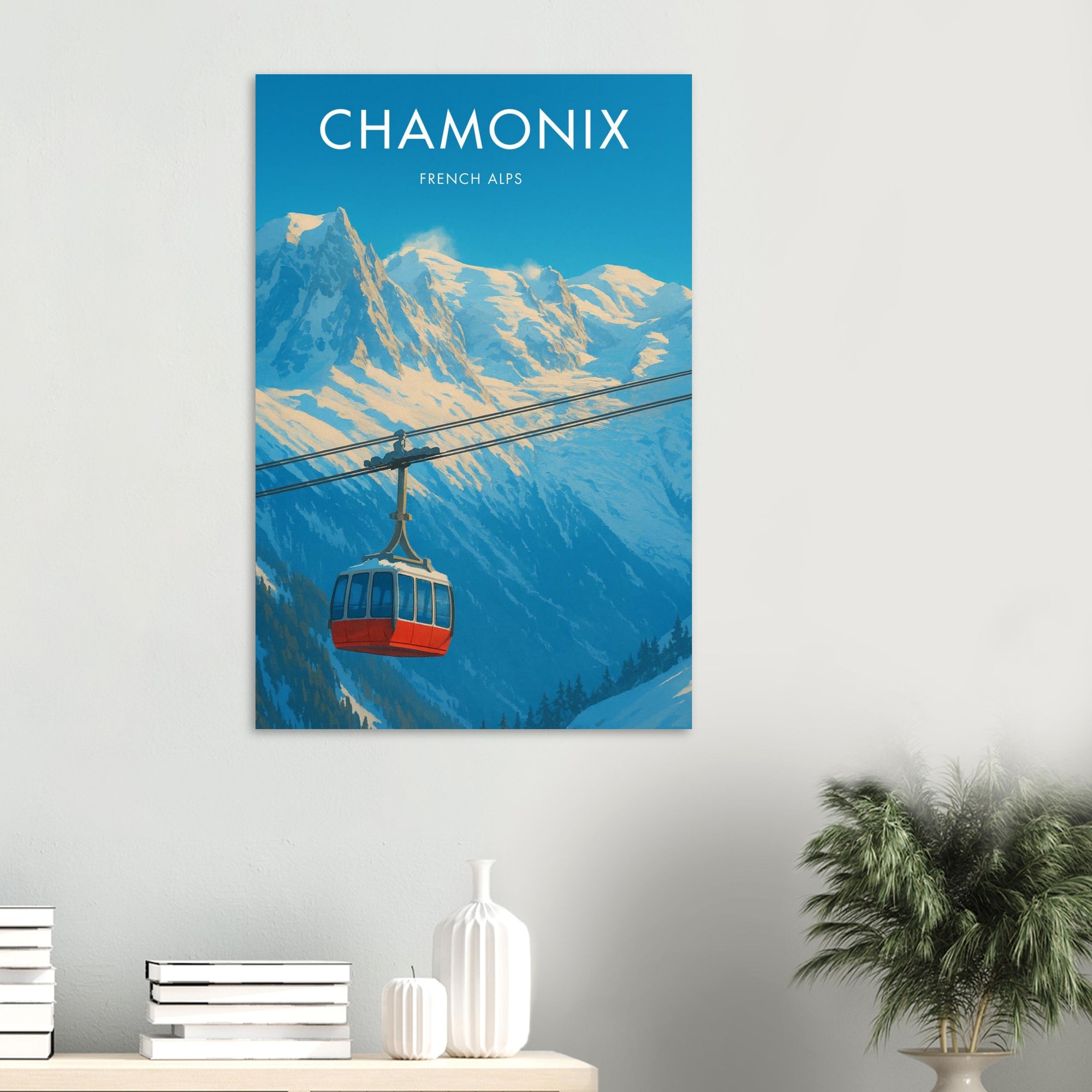 Chamonix Vintage Poster