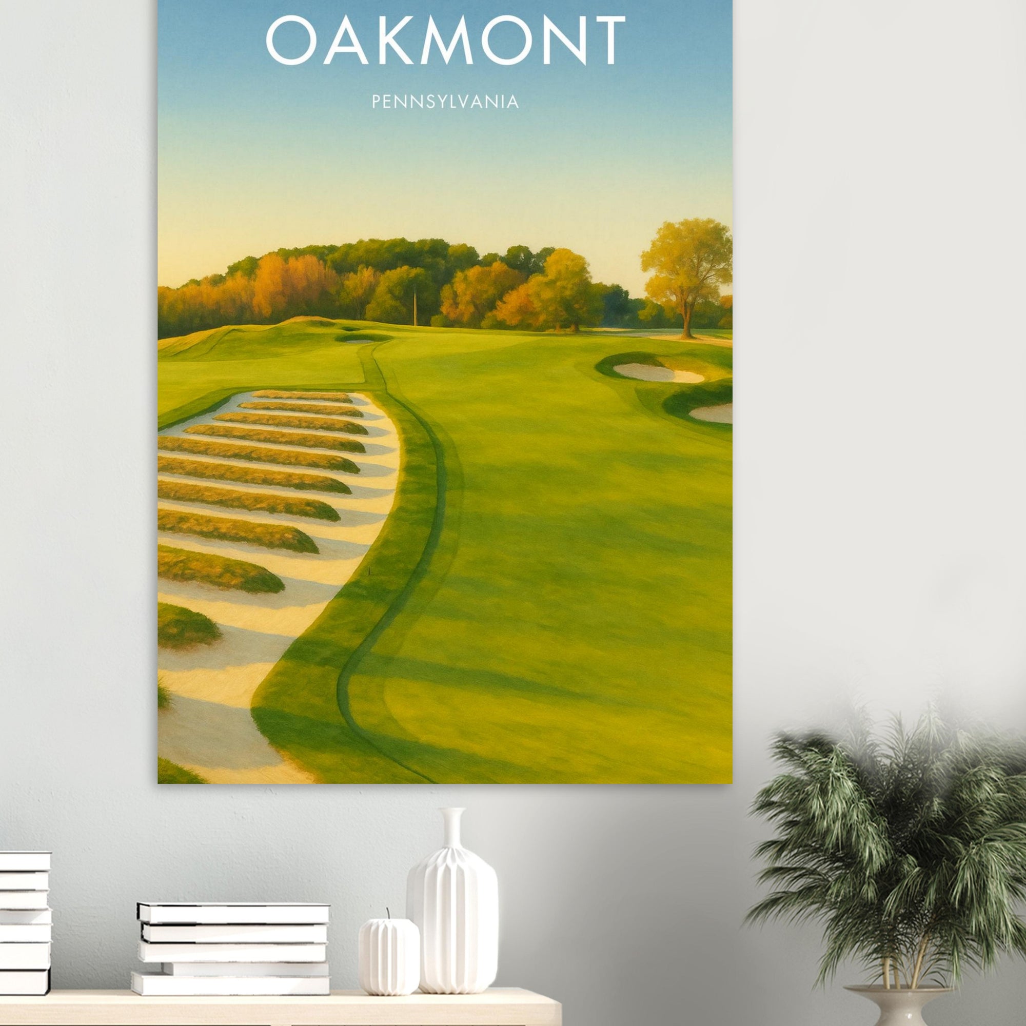 Oakmont Golf Course Poster