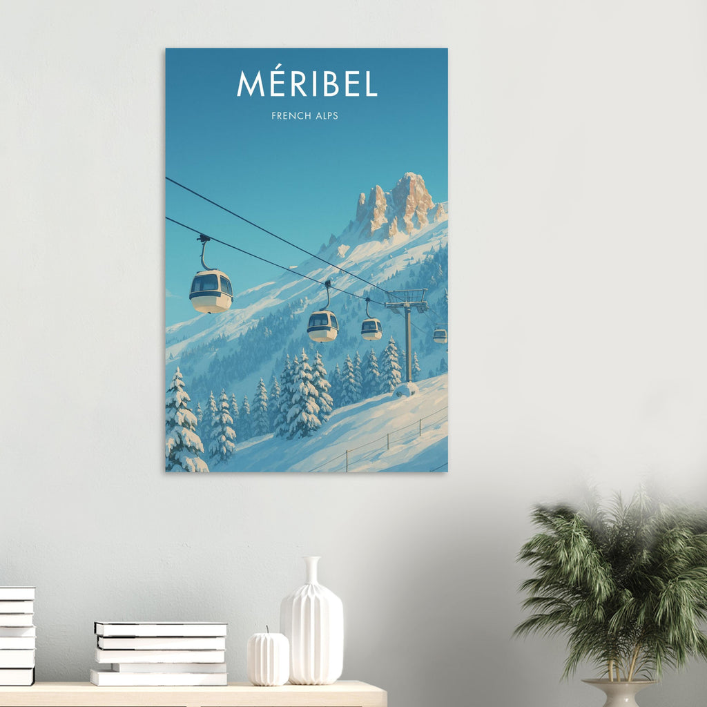 Mèribel Vintage Poster