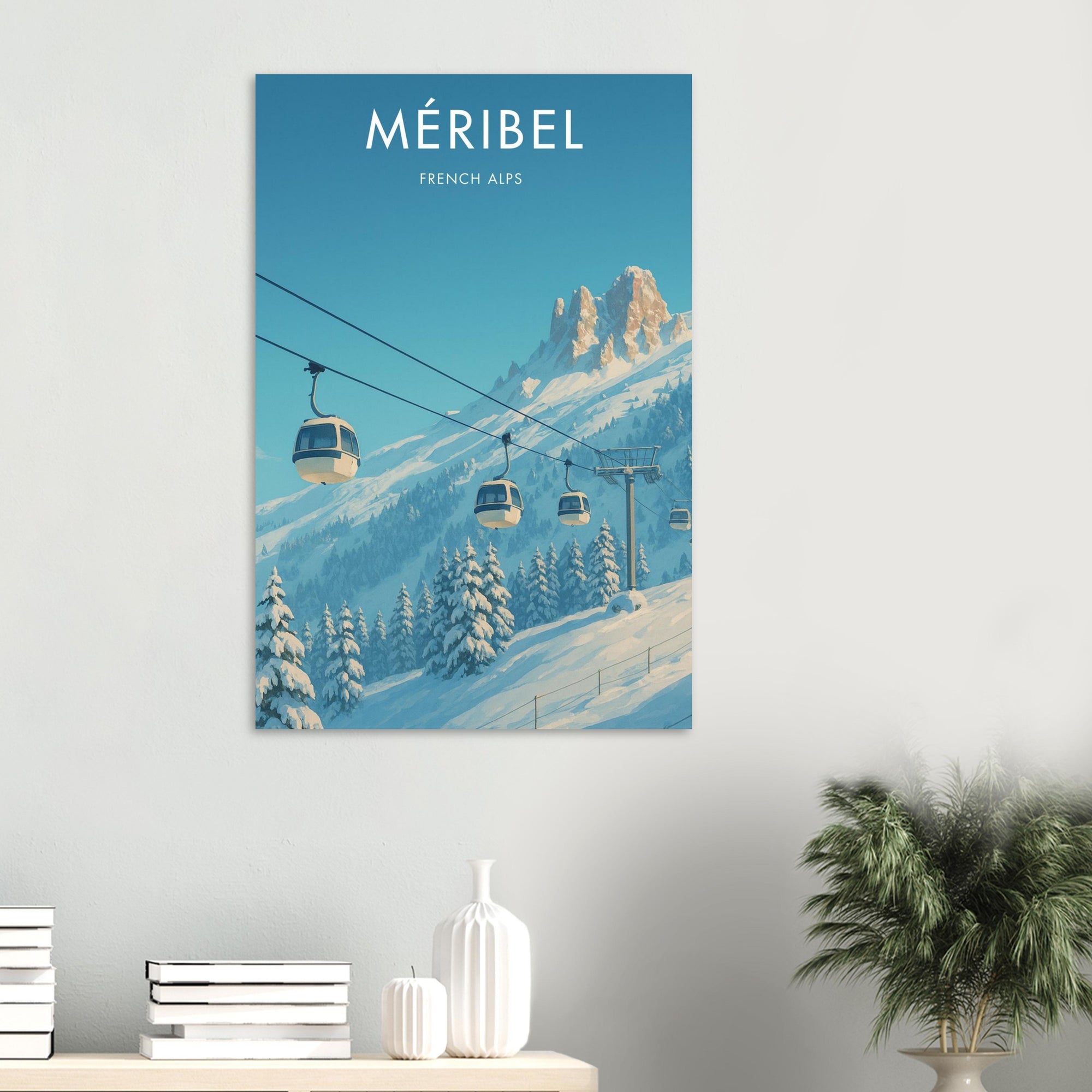 Mèribel Vintage Poster