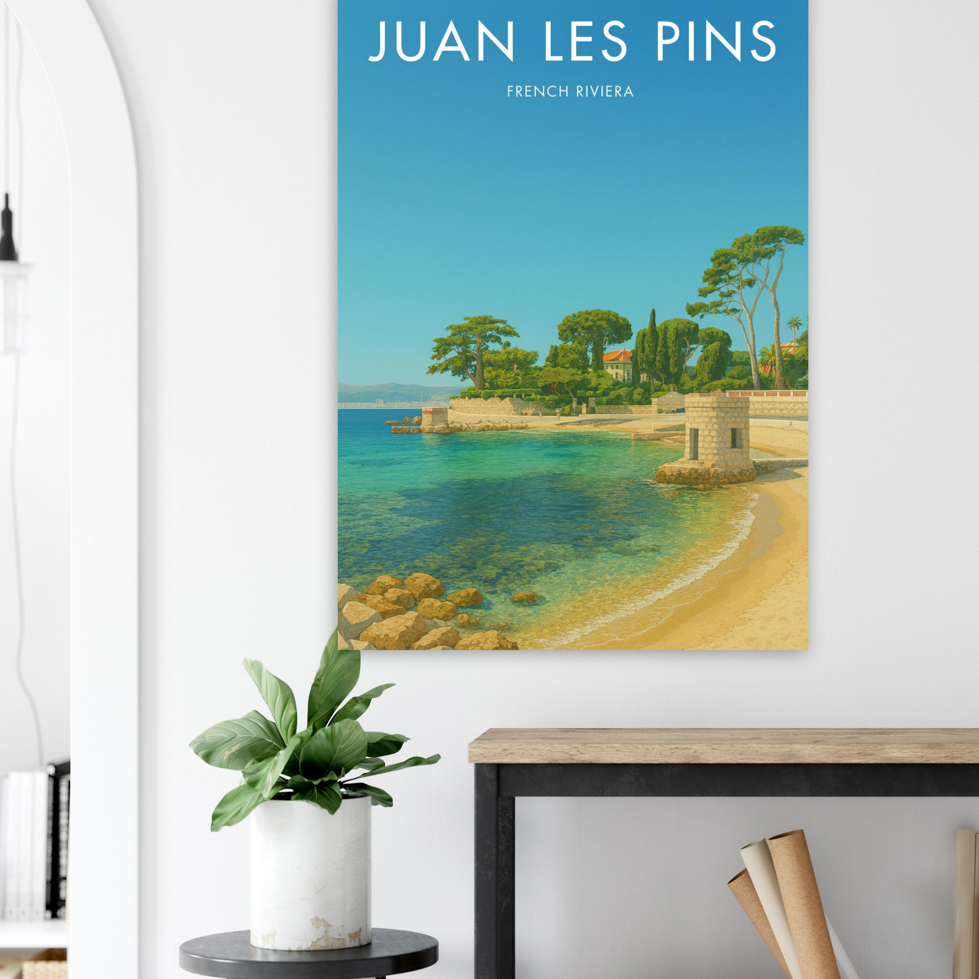 Juan Les Pins Vintage Poster